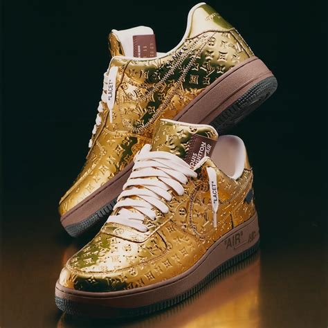 louis vuitton nike air force 1 con zip|general release lv air force 1.